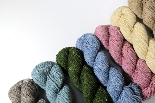 Soft Donegal Wool | Irish Knitting Wool | 100% Merino Wool | Aran Weight Yarn | Wool for Crochet | Yarn Skein | Hand Knitting Wool