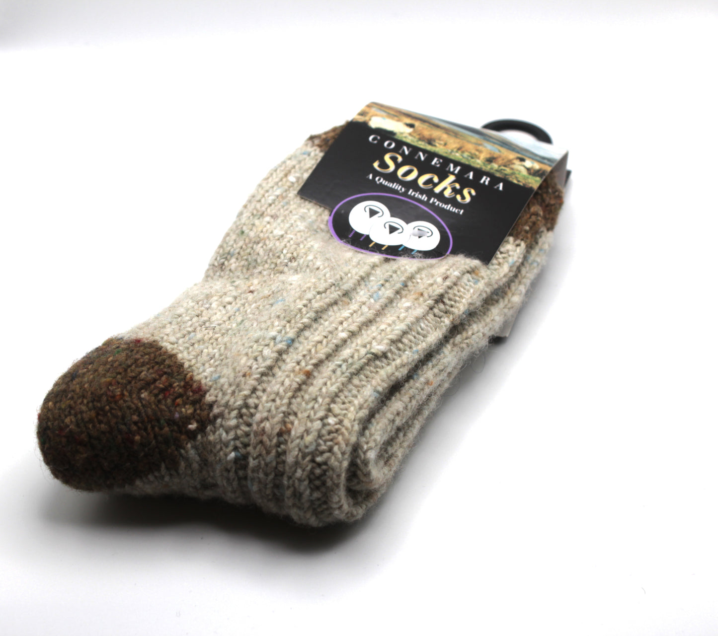 Irish Luxury Wool Blend Socks