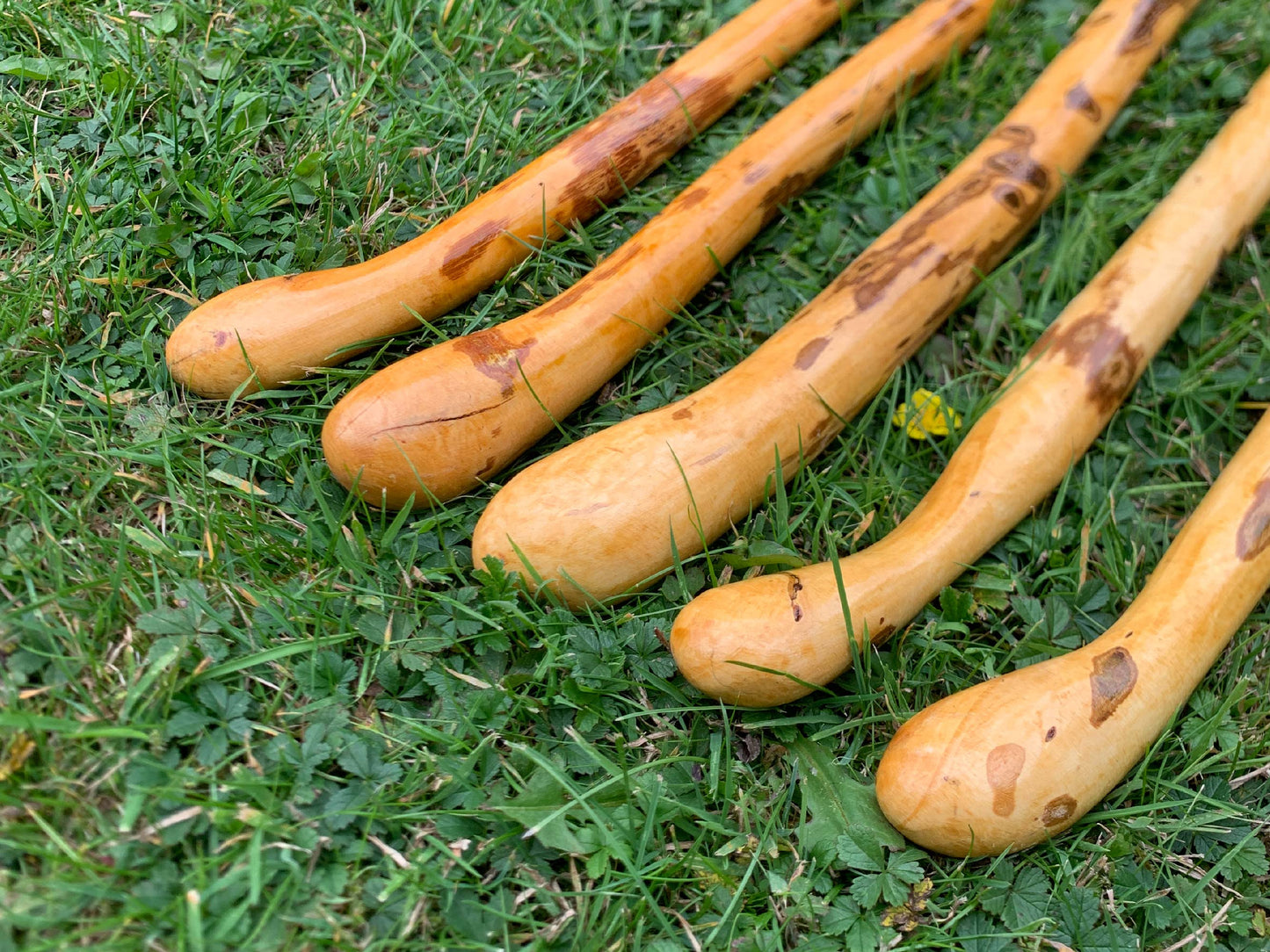 Irish Hazel Walking Stick | 36 Inches | Wood Hiking Cane | Natural Handmade | Trekking Pole | Outdoors | Made In Ireland | Gift