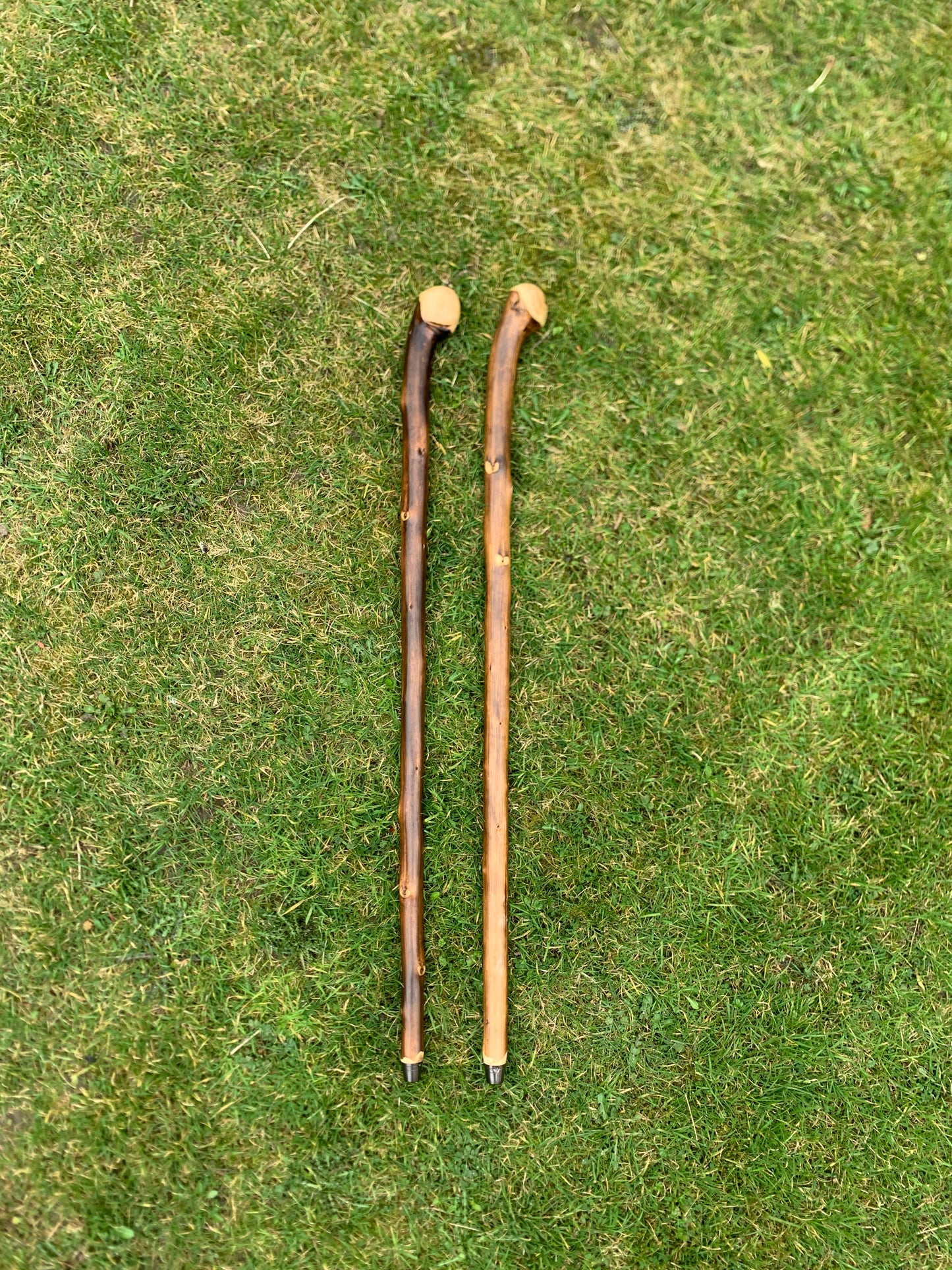 Chestnut Walking Stick | Cane | Wood Hiking Cane | Natural Handmade | Trekking Pole | Outdoors | Gift | Blackthorn