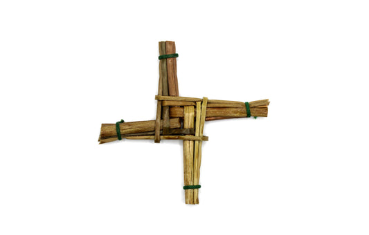 Handcrafted St. Brigid's Cross | Irish Tradition | Made from Wild Irish Rush foraged in Ireland | Celebrate Imbolc & Feast of St Brigid